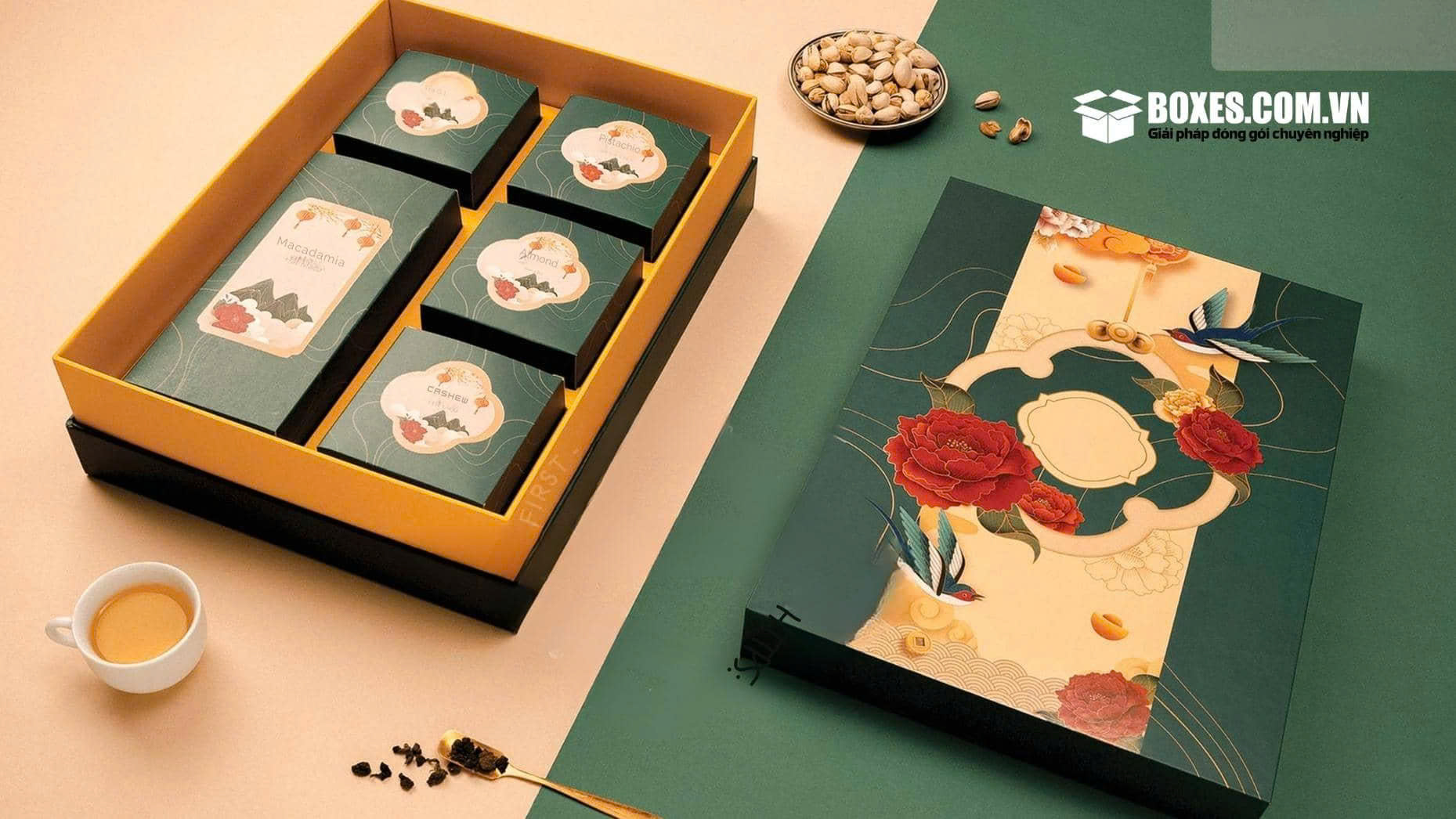 Hộp carton đựng bánh kẹo - Công Ty Cổ Phần Xuất Nhập Khẩu Bao Bì Boxes Việt Nam