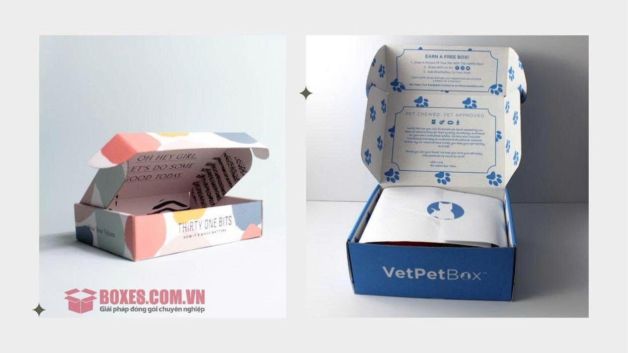 Hộp carton đựng quà - Công Ty Cổ Phần Xuất Nhập Khẩu Bao Bì Boxes Việt Nam