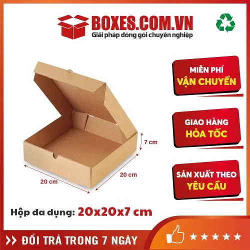 Hộp đa dụng 20x20x7cm