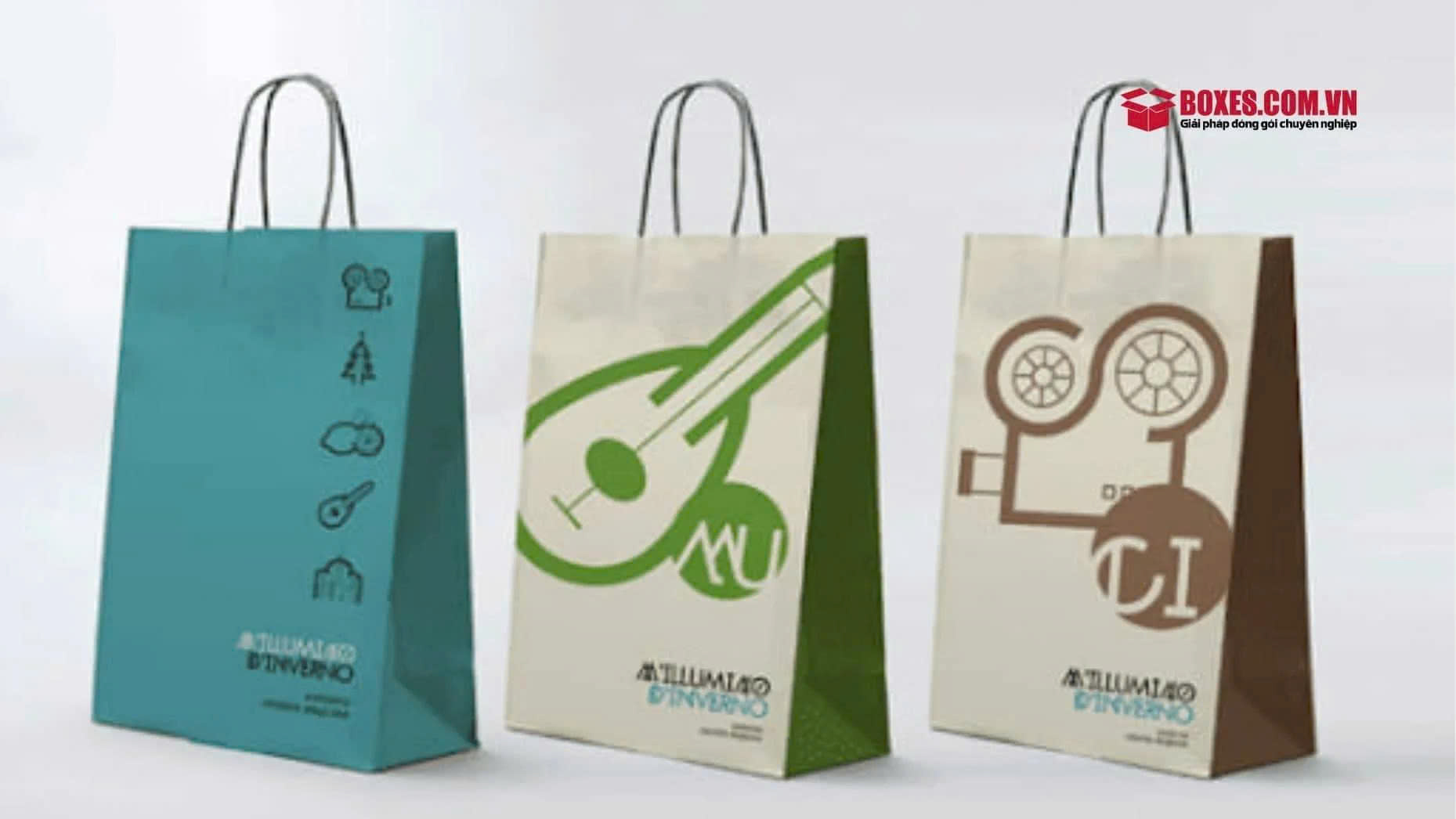 Túi giấy - Công Ty Cổ Phần Xuất Nhập Khẩu Bao Bì Boxes Việt Nam
