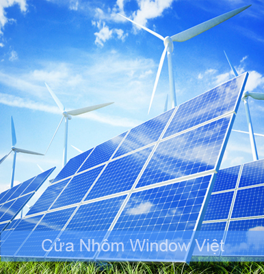 Pin năng lượng mặt trời - Cửa Nhôm Window Việt - Công Ty TNHH Sản Xuất Và Thương Mại Window Việt