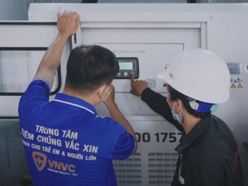 Trung tâm tiêm chủng VNVC - Máy Phát Điện Hữu Toàn - Công Ty TNHH Hữu Toàn Group