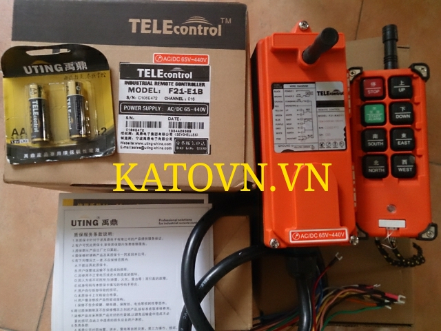 Điều khiển từ xa Telecontrol F21-E1B - Thiết Bị Nâng Hạ Kato - Công Ty TNHH Kỹ Thuật Và Thiết Bị Kato