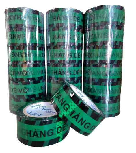 Băng keo hàng dễ vỡ màu xanh - Băng Keo Thiên An - Công Ty TNHH Sản Xuất Thương Mại & Dịch Vụ Thiên An