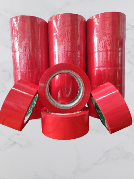 Băng keo màu đỏ - Băng Keo Thiên An - Công Ty TNHH Sản Xuất Thương Mại & Dịch Vụ Thiên An