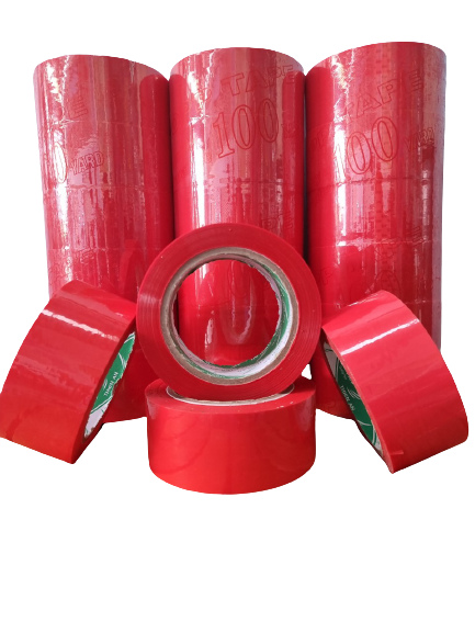 Băng keo màu đỏ - Băng Keo Thiên An - Công Ty TNHH Sản Xuất Thương Mại & Dịch Vụ Thiên An