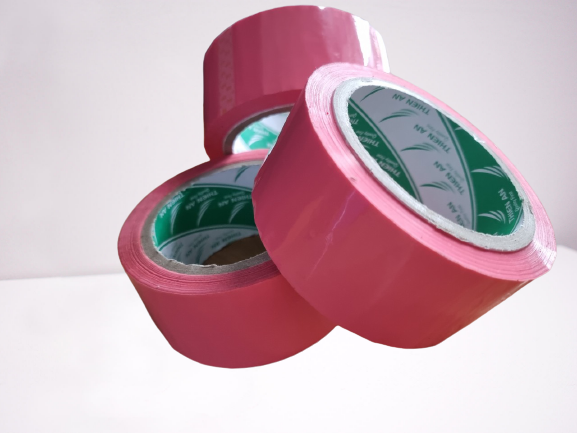 Băng keo màu hồng - Băng Keo Thiên An - Công Ty TNHH Sản Xuất Thương Mại & Dịch Vụ Thiên An