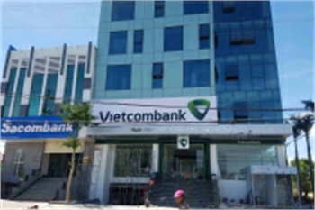 Thi công ngân hàng Vietcombank - Thiết Kế In ấn Quảng Cáo Việt Đại Cát - Công Ty TNHH MTV Thương Mại Và Dịch Vụ Việt Đại Cát