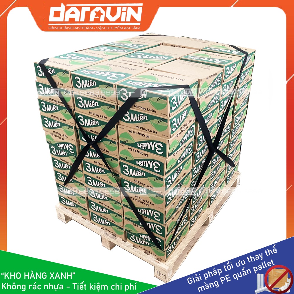 Dây thun chéo bản 30 ràng pallet