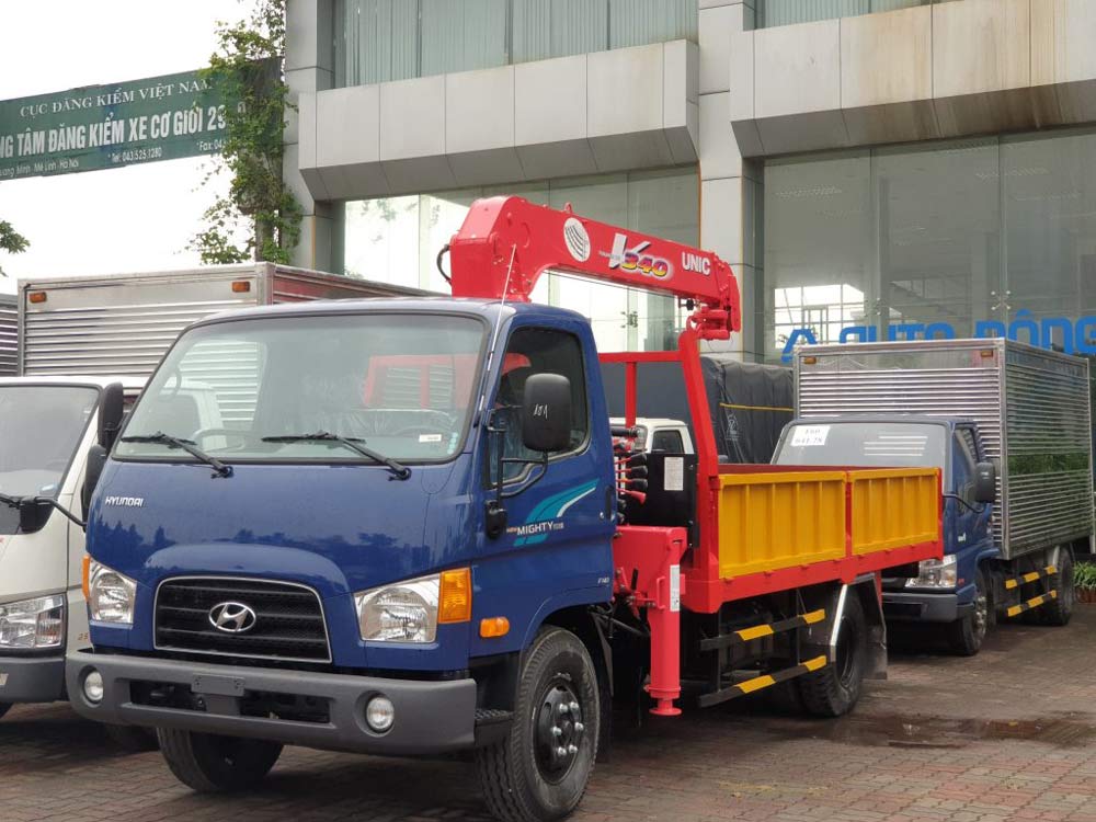 Xe tải cẩu - Công Ty Cổ Phần Auto Hyundai MPC Miền Đông
