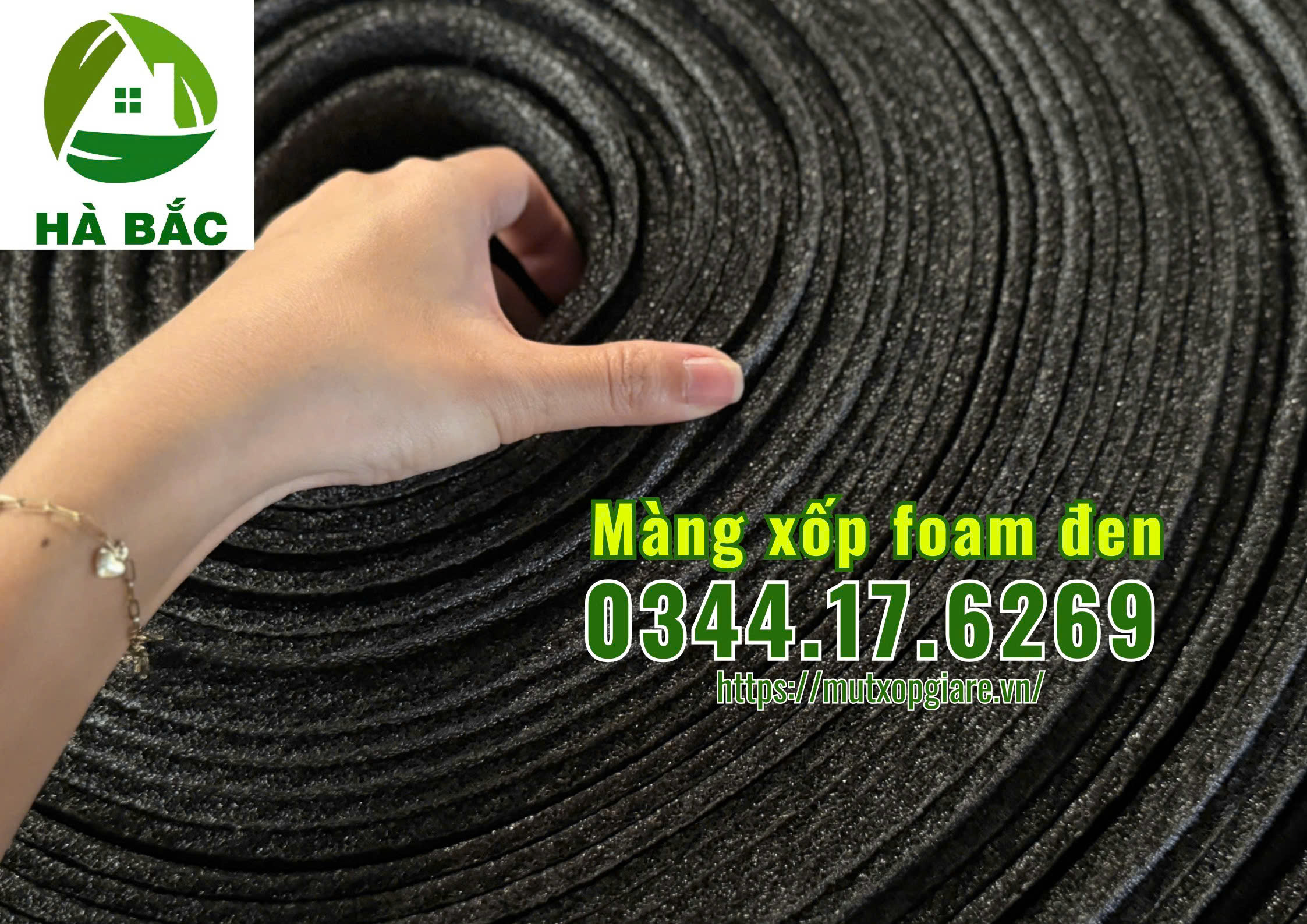 Màng xốp Foam đen