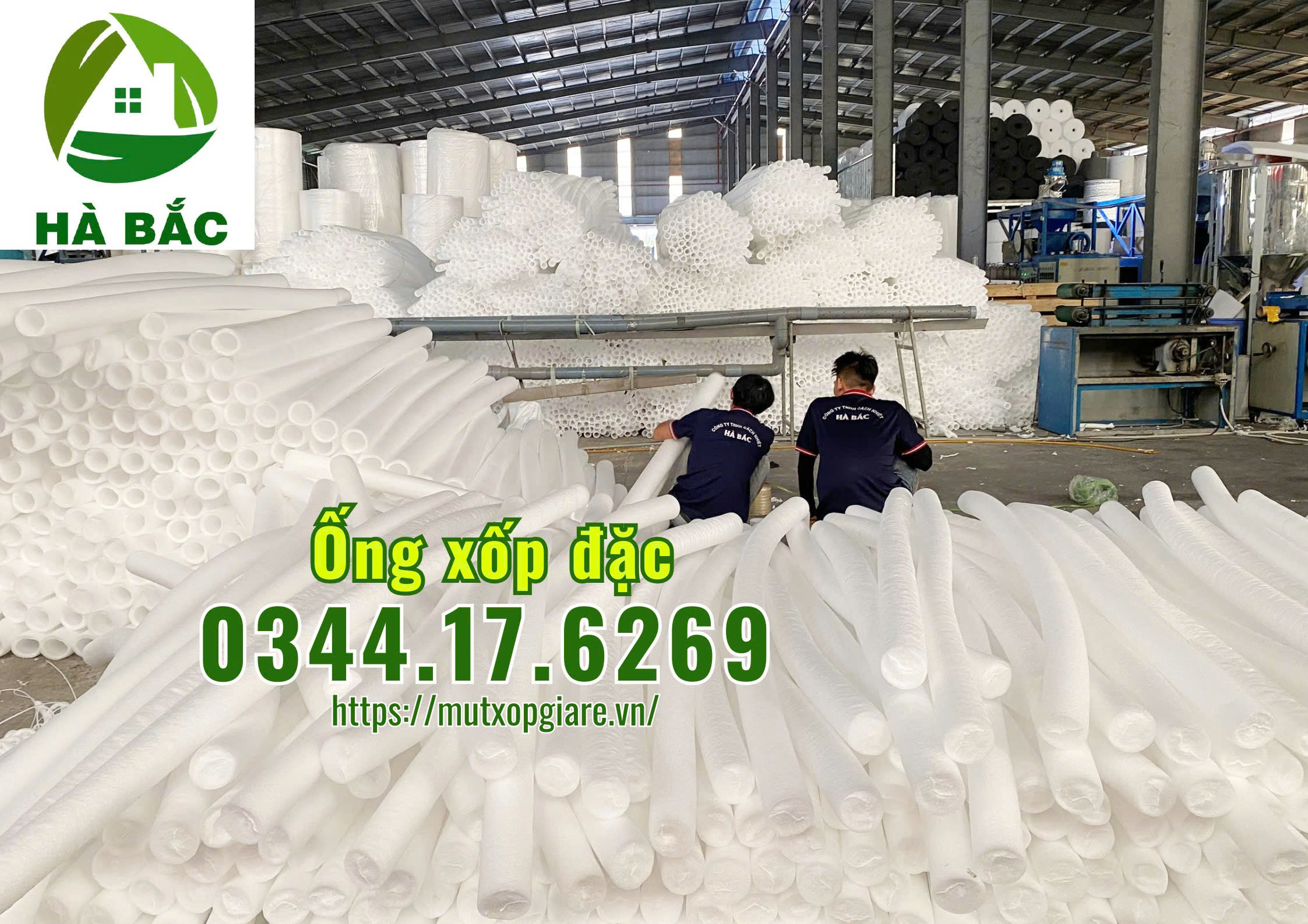 Ống xốp đặc