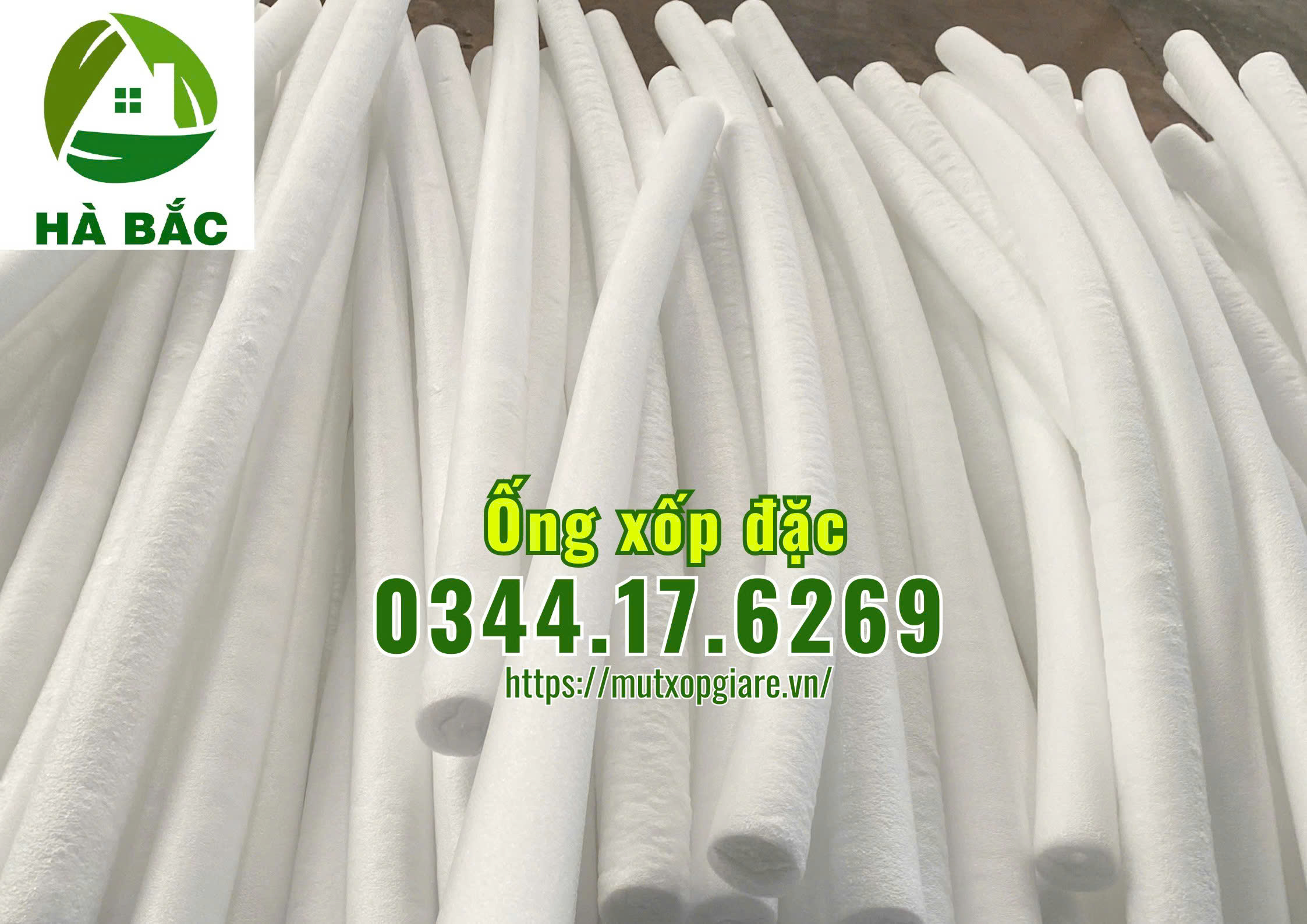 Ống xốp đặc