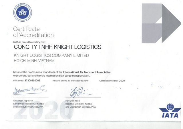  - Công Ty TNHH Knight Logistics