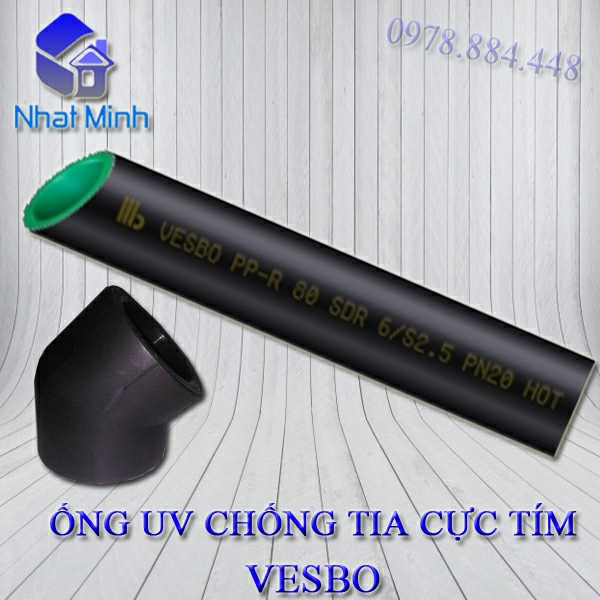 Ống chống tia cực tím Vesbo - ống nhựa Nhật Minh - Công Ty Cổ Phần Đầu Tư Xây Dựng & Phát Triển Thương Mại Nhật Minh