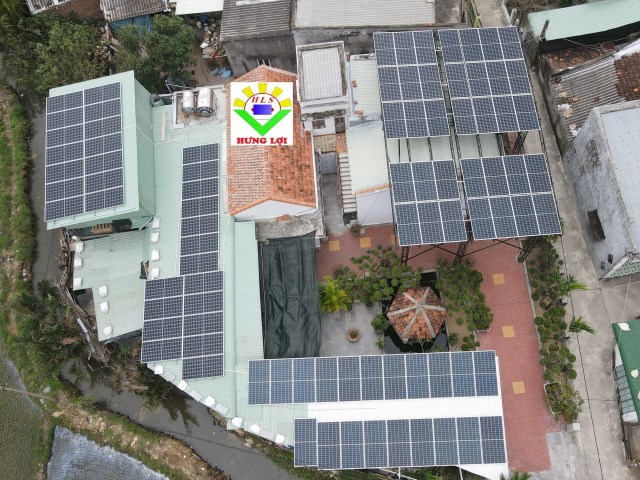 Hệ thống điện năng lượng mặt trời - Công Ty TNHH Công Nghệ Hưng Lợi