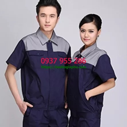 Đồng phục công nhân - GP07 - Quần áo Bảo Hộ Lao Động Gia Phú - Công Ty TNHH Bảo Hộ Gia Phú
