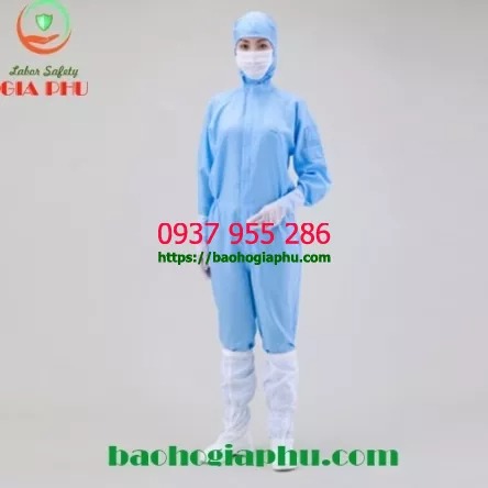 Đồng phục phòng sạch - GP05 - Quần áo Bảo Hộ Lao Động Gia Phú - Công Ty TNHH Bảo Hộ Gia Phú