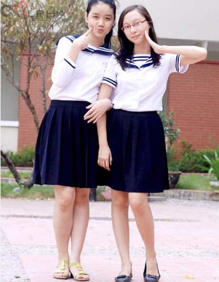 Đồng phục học sinh phổ thông mã SP 0612