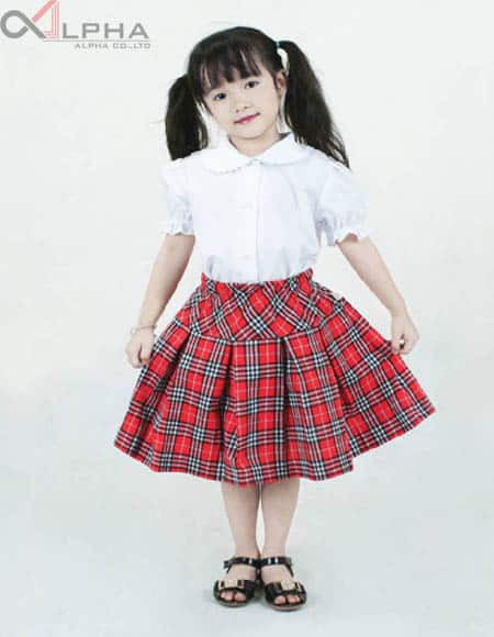 Đồng phục học sinh tiểu học mã SP0137