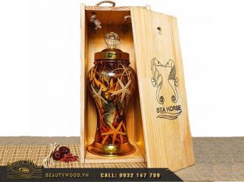 Hộp gỗ đựng rượu - Beauty Wood -  Công Ty TNHH SX Gỗ Xinh