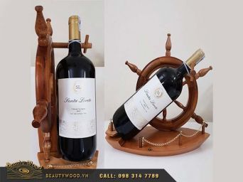 Kệ rượu vô lăng thuyền - Beauty Wood -  Công Ty TNHH SX Gỗ Xinh