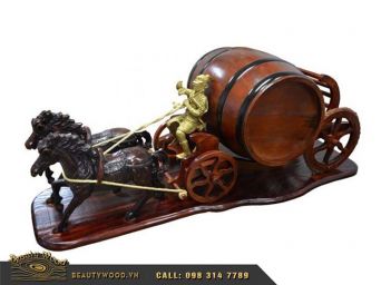 Xe kéo rượu - Beauty Wood -  Công Ty TNHH SX Gỗ Xinh