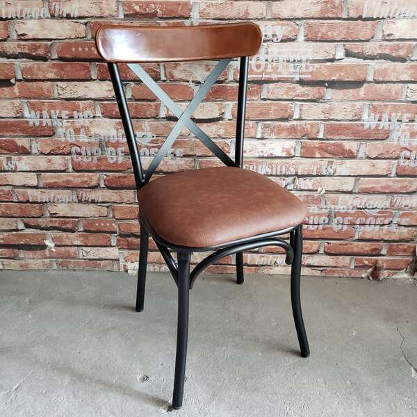 Ghế chữ X (chân sắt, mặt gỗ hoặc nệm) - Bàn Ghế Nội thất XCOM - Công Ty TNHH XCOM