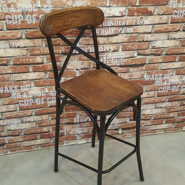 Ghế quầy bar chữ X - Bàn Ghế Nội thất XCOM - Công Ty TNHH XCOM