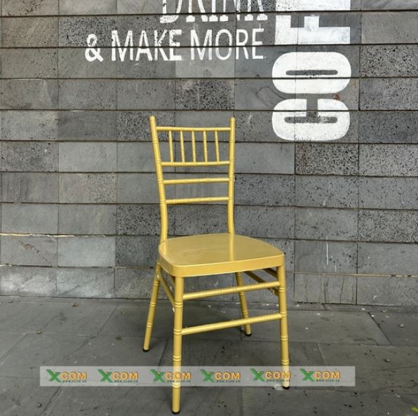 Ghế Tiffany màu champagne - Bàn Ghế Nội thất XCOM - Công Ty TNHH XCOM