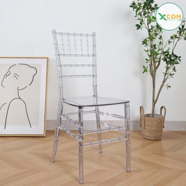 Ghế Tiffany trong suốt - Bàn Ghế Nội thất XCOM - Công Ty TNHH XCOM