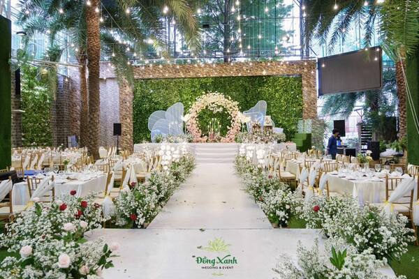 Nhà hàng Tiệc Cưới Đồng Xanh (Quận 6, TP.HCM) - Bàn Ghế Nội thất XCOM - Công Ty TNHH XCOM