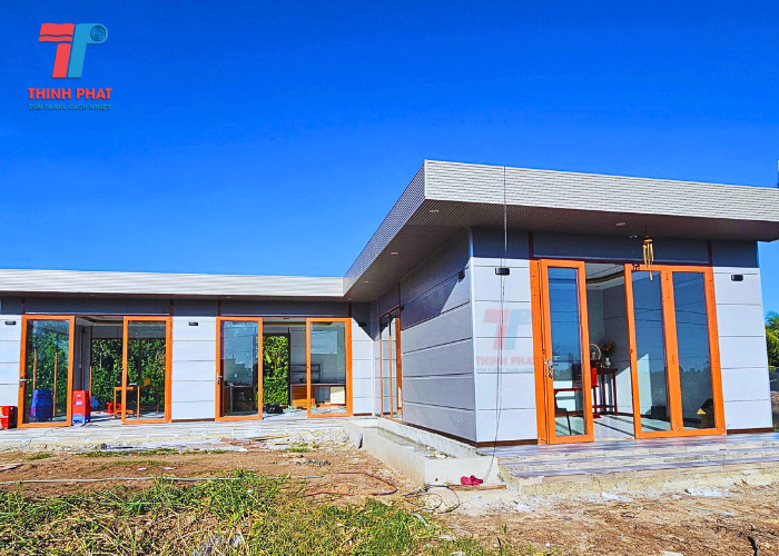 Nhà lắp ghép Panel EPS vách ngoài - Cách Nhiệt Thịnh Phát - Công Ty TNHH Cách Nhiệt Thịnh Phát