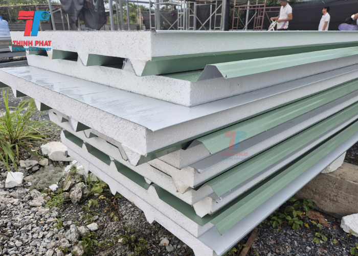 Panel EPS mái - Cách Nhiệt Thịnh Phát - Công Ty TNHH Cách Nhiệt Thịnh Phát