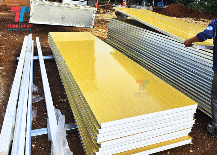 Panel EPS vân gỗ - Cách Nhiệt Thịnh Phát - Công Ty TNHH Cách Nhiệt Thịnh Phát