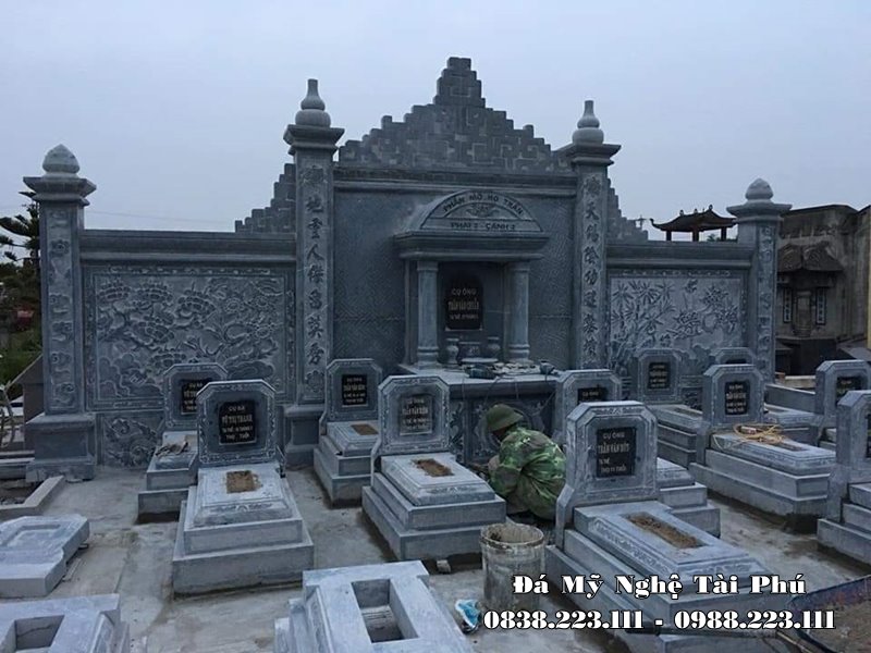 Khu lăng mộ đá Nam Định - Đồ Đá Mỹ Nghệ Tài Phú - Công Ty CP Sản Xuất Và Đầu Tư Tài Phú