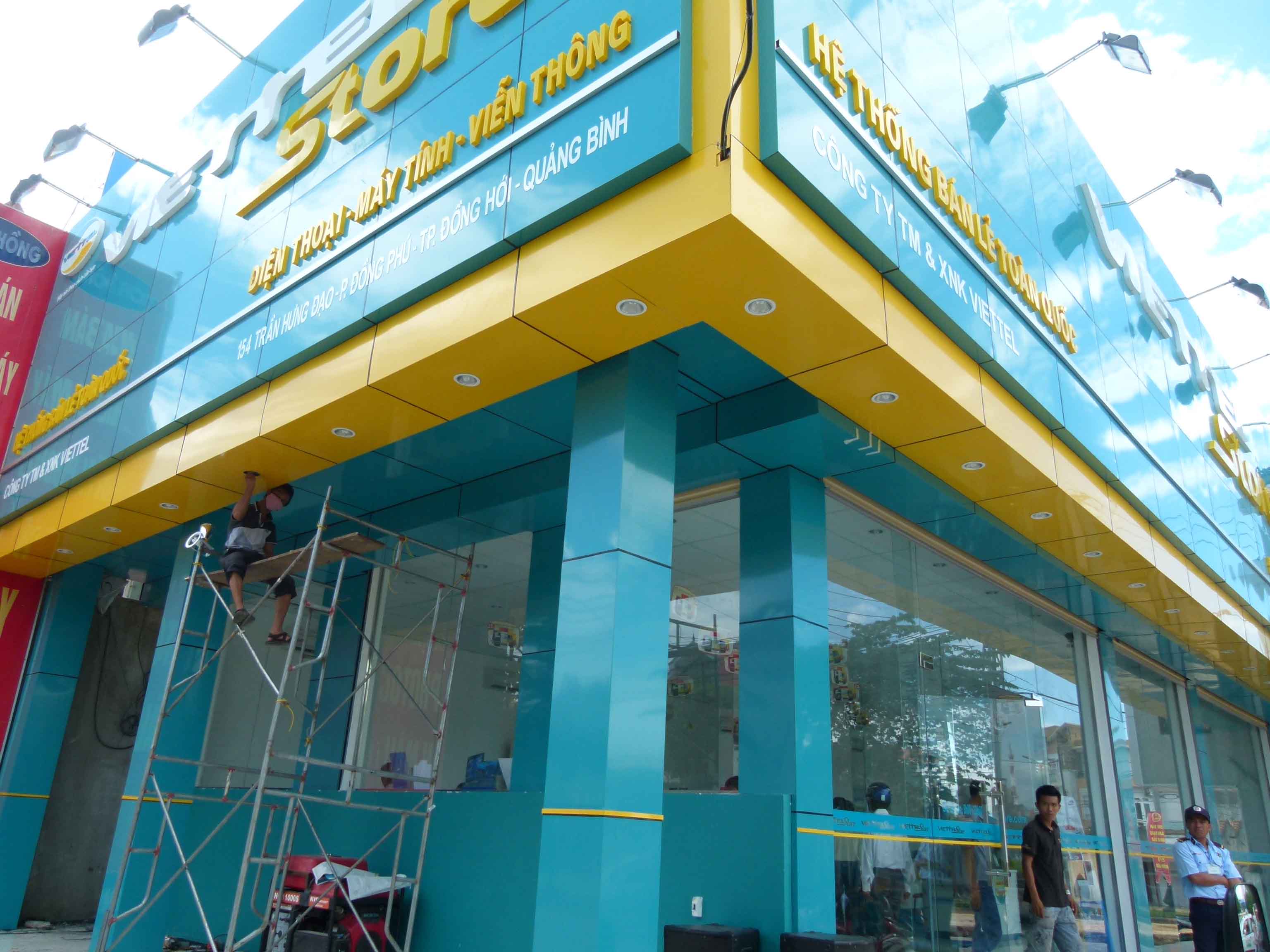 Mặt dựng Aluminium