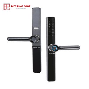Khóa cửa vân tay KL-599 Black chống nước - Đức Phát Door - Công Ty TNHH Đức Phát Door