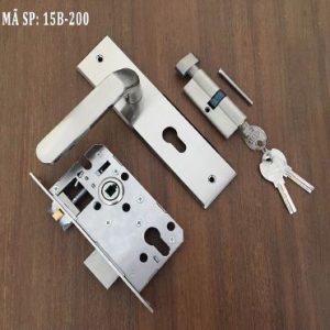 Khóa tay gạt Jeely 15B-200 - Đức Phát Door - Công Ty TNHH Đức Phát Door