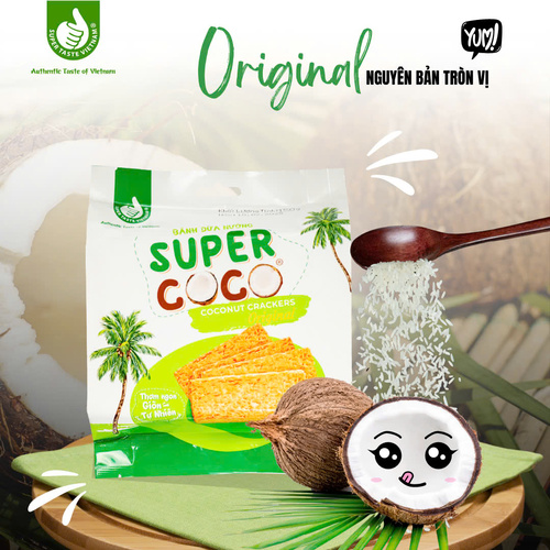 Bánh dừa nướng nguyên bản 150gr