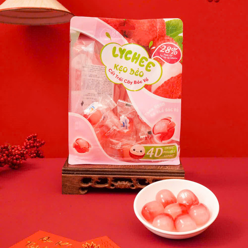Kẹo dẻo cốt trái cây bóc vỏ