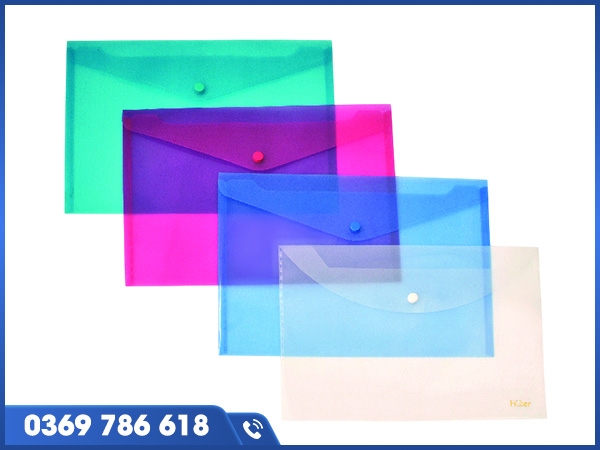 Sản phẩm nhựa văn phòng in theo yêu cầu