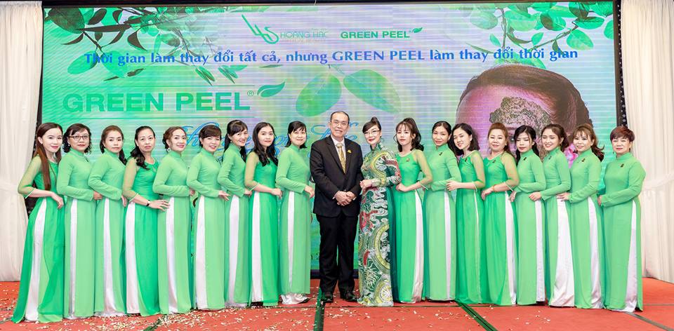 Dòng sản phẩm Green Peel - Trung Tâm Thẩm Mỹ Hoàng Hạc - Công ty TNHH Hoàng Hạc Academy Of Derma-Cosmetics