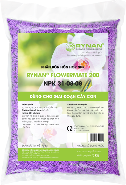 Phân bón hỗn hợp NPK cho cây con - Công Ty Cổ Phần Rynan Smart Agriculture