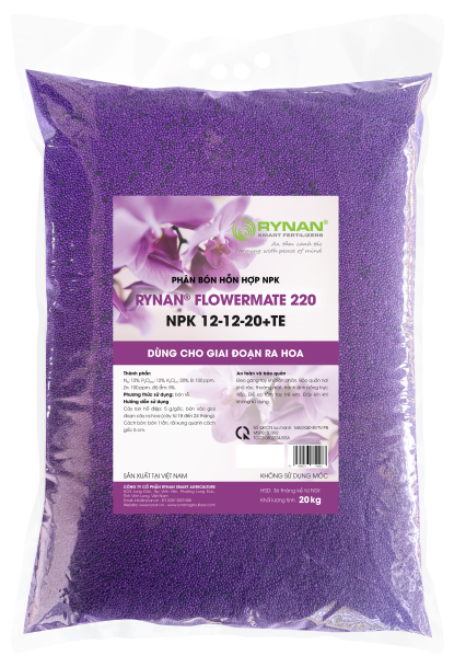 Phân bón hỗn hợp NPK ra hoa - Công Ty Cổ Phần Rynan Smart Agriculture