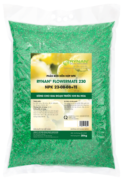 Phân bón hỗn hợp NPK trước khi ra hoa - Công Ty Cổ Phần Rynan Smart Agriculture