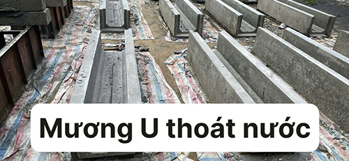 Mương u thoát nước