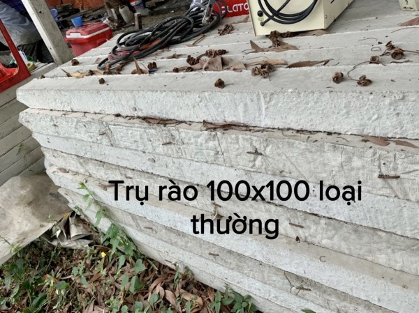Trụ rào - cột rào bê tông
