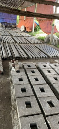 Trụ rào - cột rào bê tông