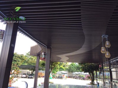 Lam che nắng gỗ nhựa - Nhà Máy Gỗ Nhựa Composite ECOVINA - Công Ty Cổ Phần Vật Liệu Sinh Thái Việt Nam